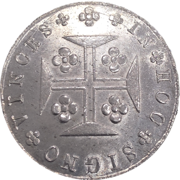 Moeda D. Maria II Cruzado Novo (480 réis) 1836
