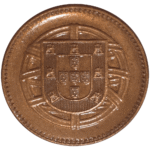 moeda 2 centavos 1921 - verso