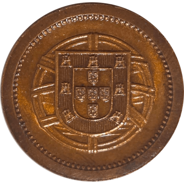 Moeda de 5 centavos de 1920 - verso