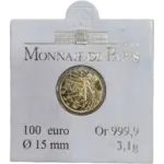 França 100 Euros 2008 Ouro
