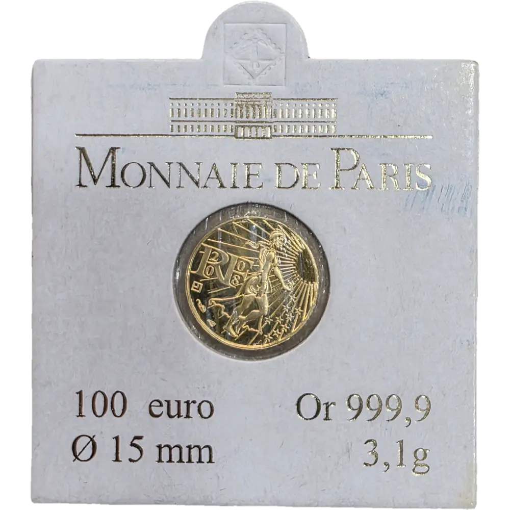 França 100 Euros 2008 Ouro