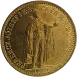 Hungria 10 Coroas 1910 Ouro
