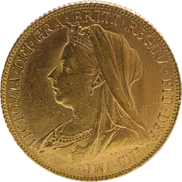 Rainha Victoria Libra em Ouro 1899