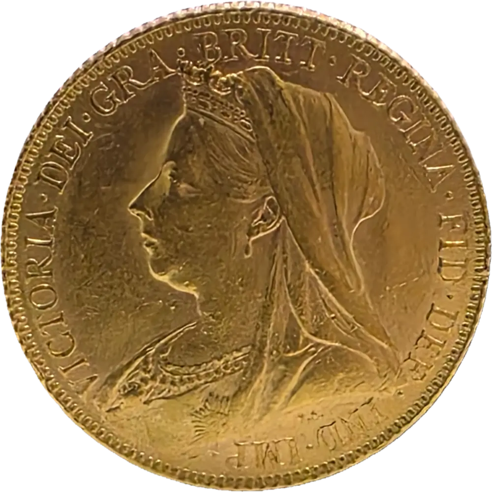 Rainha Victoria Libra em Ouro 1899