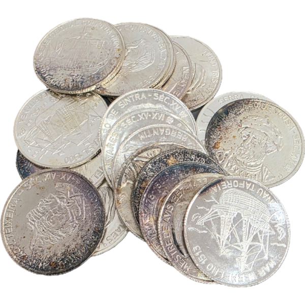Lote de Medalhas em prata JN (117 g.)