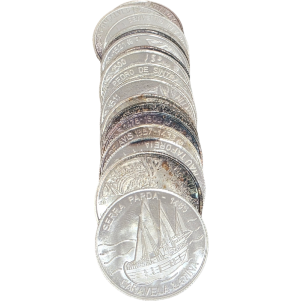 Lote de Medalhas em prata JN (117 g.)