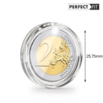 Perfect Fit 100 Cápsulas para moedas de 2 Euro