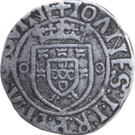 Moeda de D. João II Vintém (20 reais Brancos)