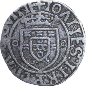 Moeda de D. João II Vintém (20 reais Brancos)