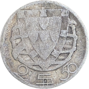 Moeda de 2$50 1937