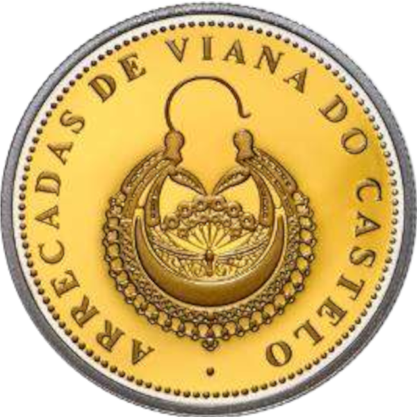 Arrecadas de Viana do Castelo 2.5€ 20123 Ouro e Prata