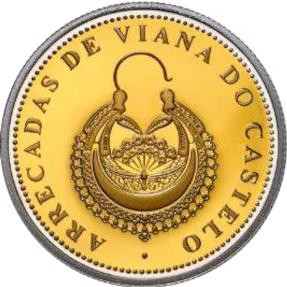 Arrecadas de Viana do Castelo 2.5€ 20123 Ouro e Prata