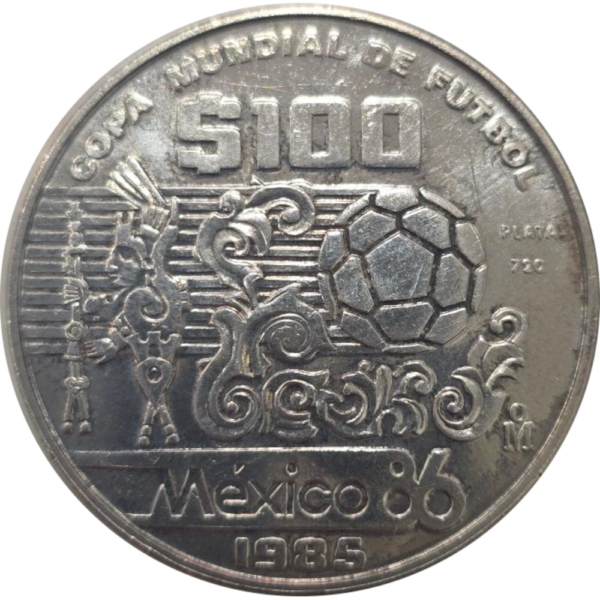 México 100 pesos 1985