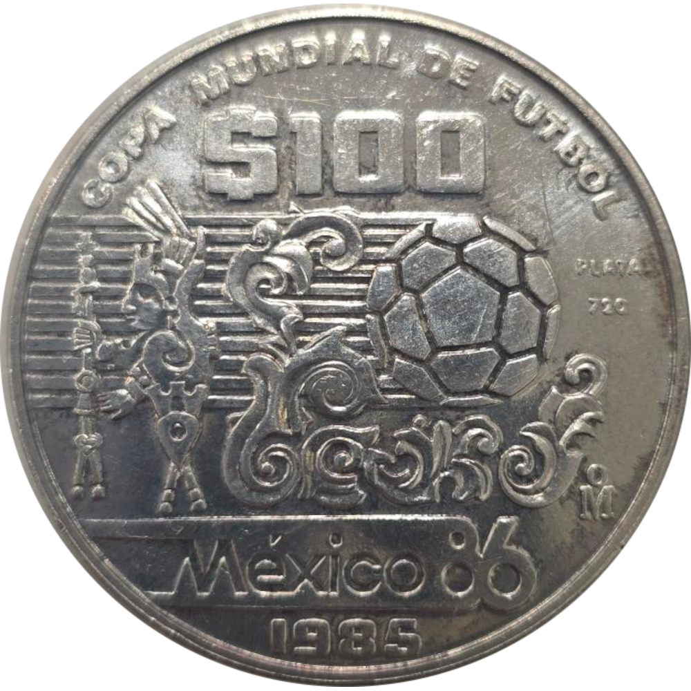 México 100 pesos 1985