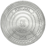 Portugal 5 euros 2026 Farol Albarnaz
