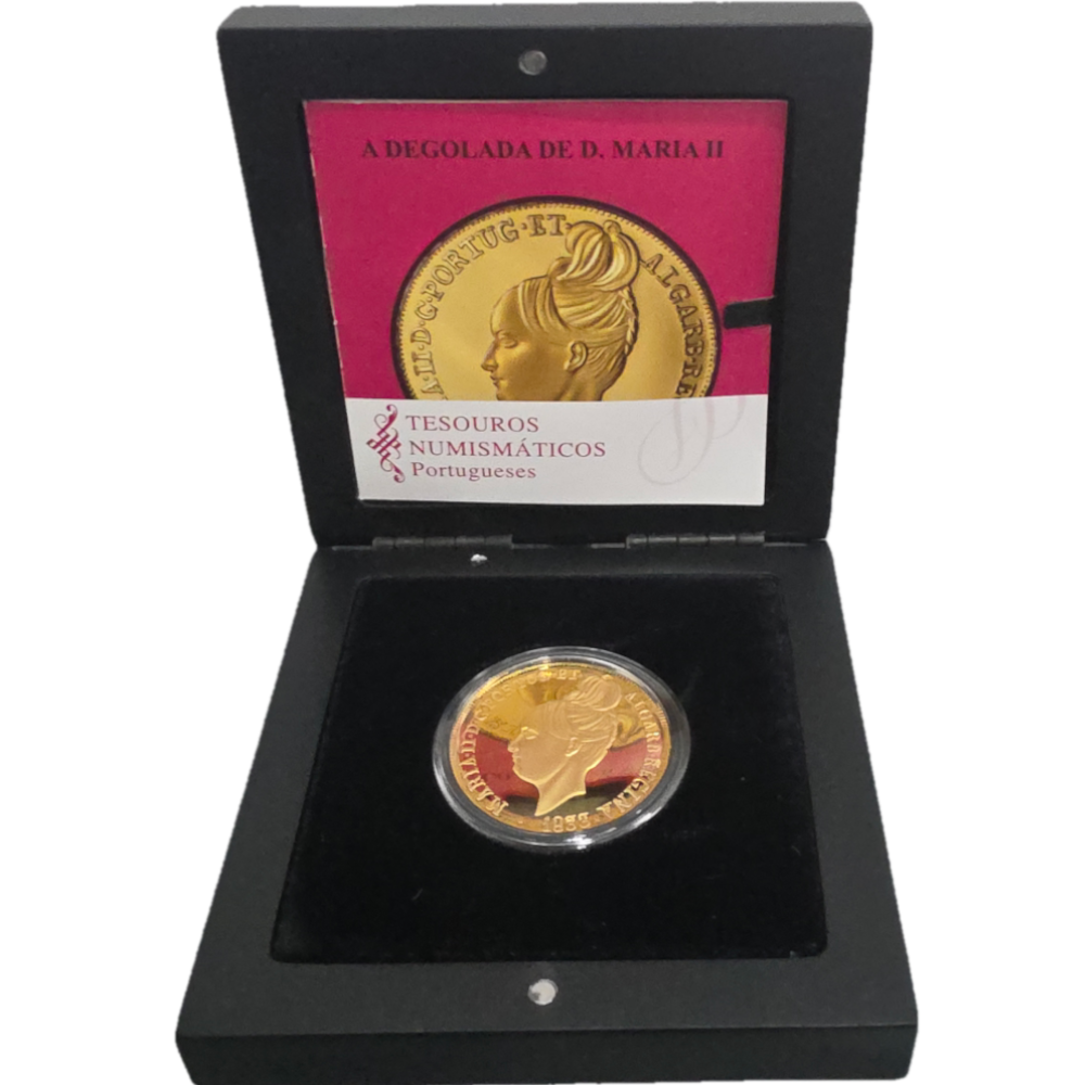 A Degolada de D. Maria II 5 Euros 2013 Ouro