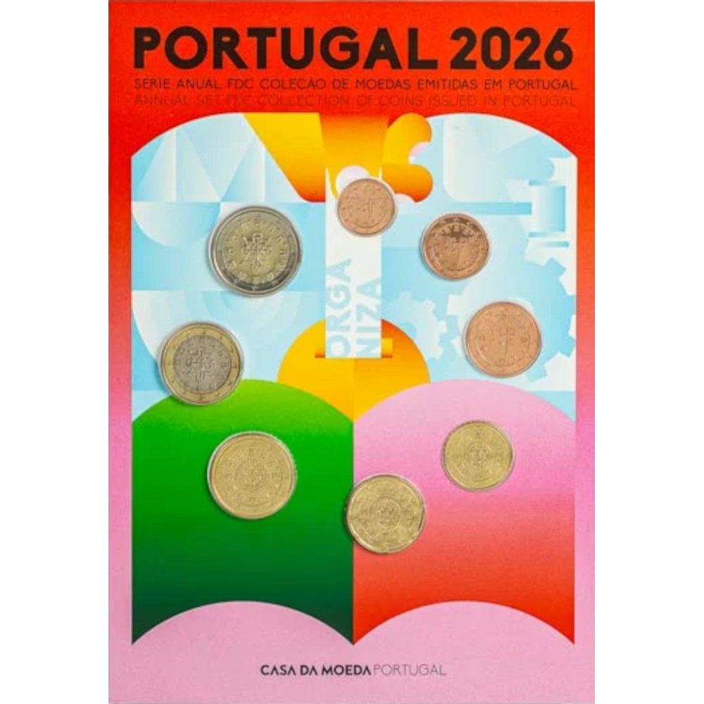 Portugal Série Anual 2026 (FDC)