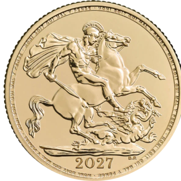 Gold Libra Carlos III 2027